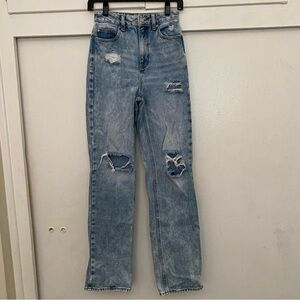 pacsun 90s boyfriend ripped jeans